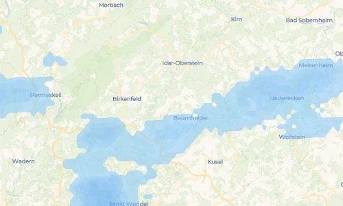 Regenradar Vorschaubild - Aktuelle Niederschläge in Reichenbach und Umgebung