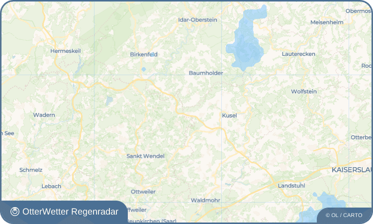 OtterWetter Regenradar-Widget Reichweiler