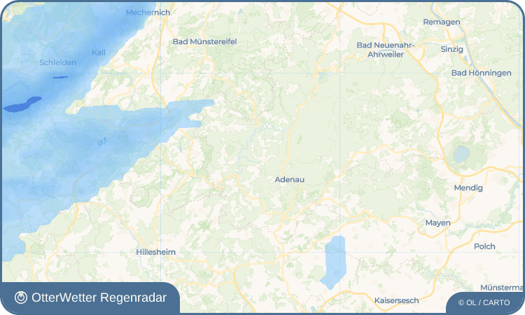 OtterWetter Regenradar-Widget Reifferscheid