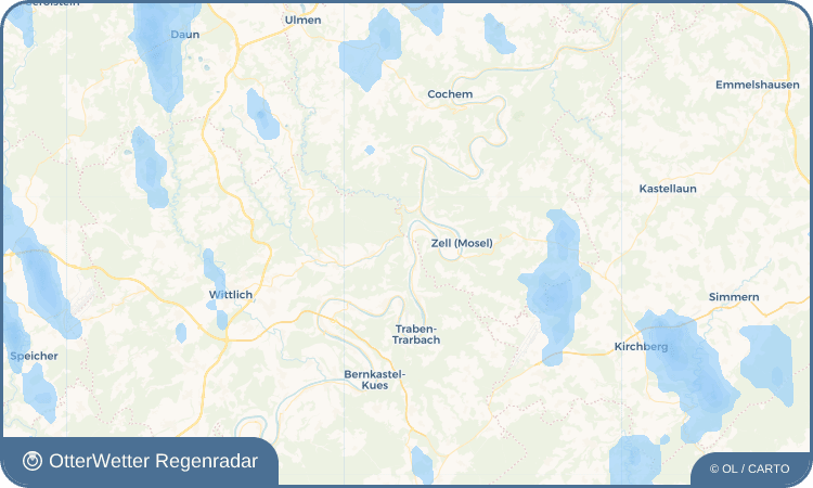OtterWetter Regenradar-Widget Reil