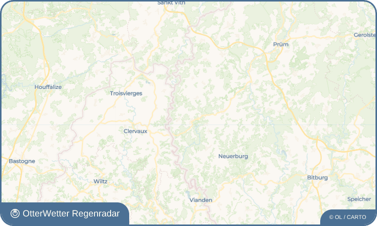 OtterWetter Regenradar-Widget Reipeldingen