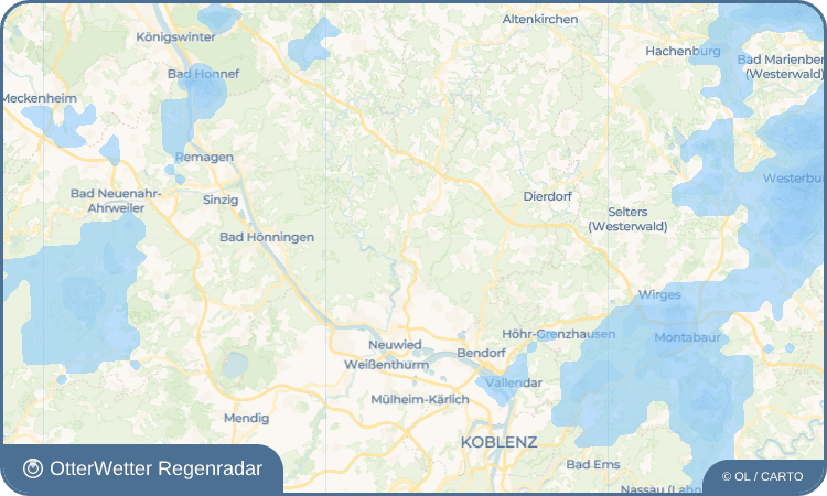 Widget-Vorschau für Rengsdorf Wetter-Widget-Vorschau mit Vorhersagedaten für Rengsdorf