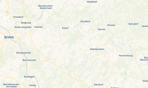 Regenradar Vorschaubild - Aktuelle Niederschläge in Rettersen und Umgebung