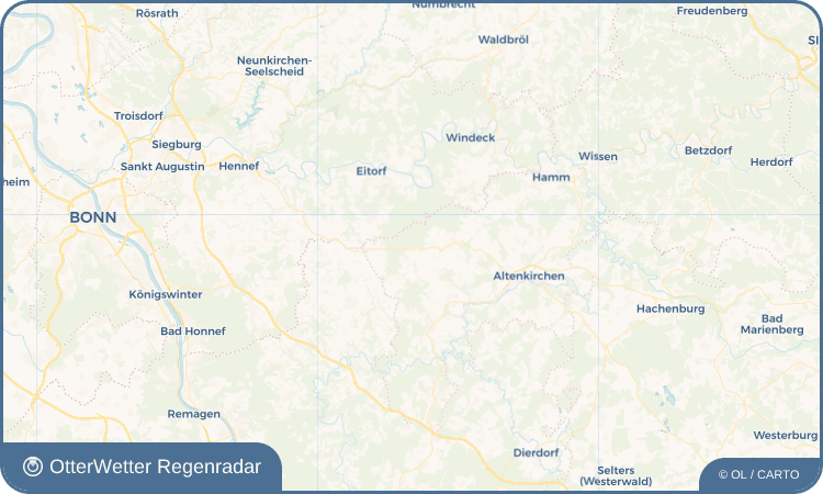 Widget-Vorschau für Rettersen Wetter-Widget-Vorschau mit Vorhersagedaten für Rettersen