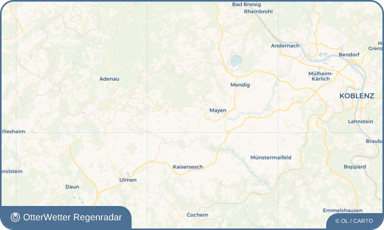 OtterWetter Regenradar-Widget Reudelsterz