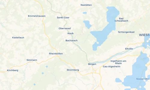 Regenradar Vorschaubild - Aktuelle Niederschläge in Rheindiebach und Umgebung