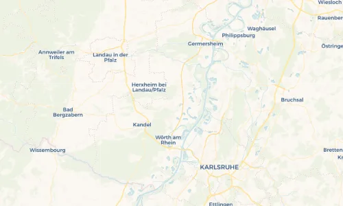 Regenradar Vorschaubild - Aktuelle Niederschläge in Rheinzabern und Umgebung