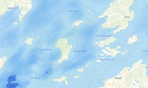 Regenradar Vorschaubild - Aktuelle Niederschläge in Rinzenberg und Umgebung