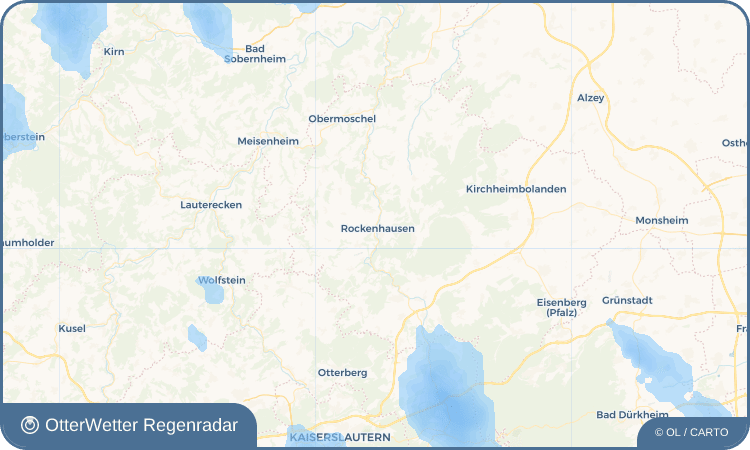 OtterWetter Regenradar-Widget Rockenhausen