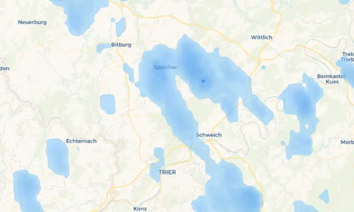 Regenradar Vorschaubild - Aktuelle Niederschläge in Rodt und Umgebung
