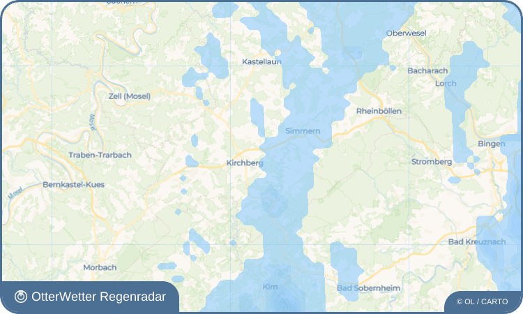 OtterWetter Regenradar-Widget Rödern
