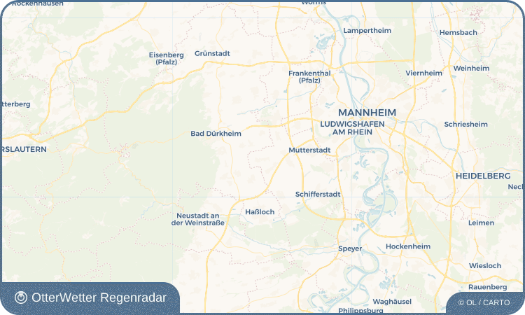 Wetter-Widget-Vorschau mit Vorhersagedaten für Rödersheim-Gronau
