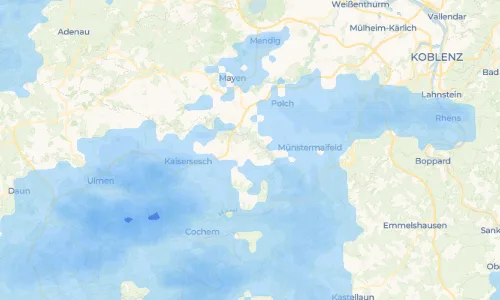 Regenradar Vorschaubild - Aktuelle Niederschläge in Roes und Umgebung