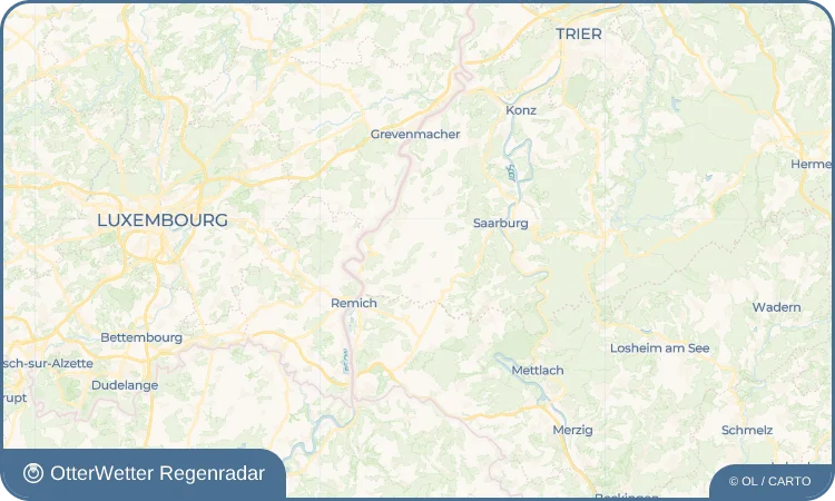 Widget-Vorschau für Rommelfangen Wetter-Widget-Vorschau mit Vorhersagedaten für Rommelfangen