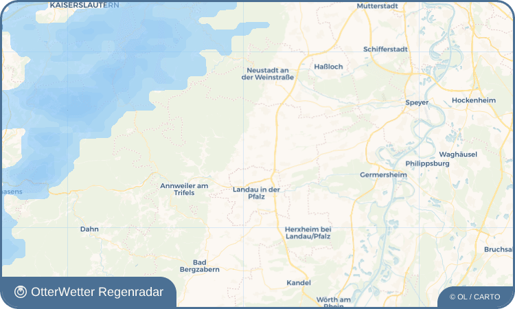 OtterWetter Regenradar-Widget Roschbach