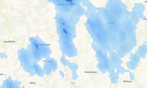 Regenradar Vorschaubild - Aktuelle Niederschläge in Roscheid und Umgebung
