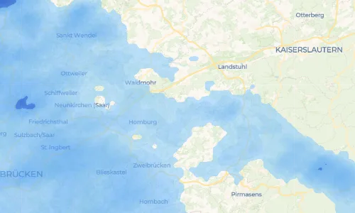 Regenradar Vorschaubild - Aktuelle Niederschläge in Rosenkopf und Umgebung