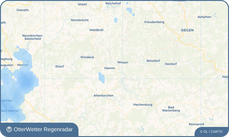 Wetter-Widget-Vorschau mit Vorhersagedaten für Roth