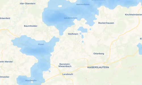 Regenradar Vorschaubild - Aktuelle Niederschläge in Rothselberg und Umgebung