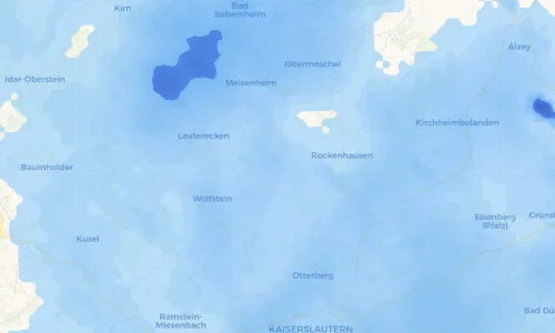 Regenradar Vorschaubild - Aktuelle Niederschläge in Rudolphskirchen und Umgebung