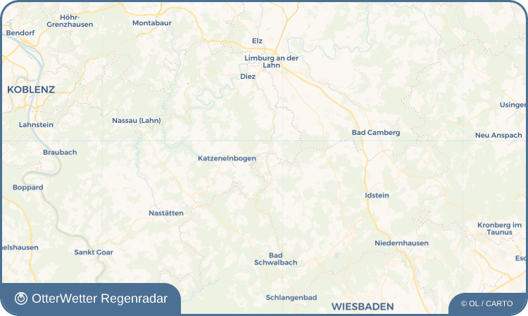 Wetter-Widget-Vorschau mit Vorhersagedaten für Rückershausen
