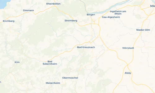 Regenradar Vorschaubild - Aktuelle Niederschläge in Rüdesheim und Umgebung