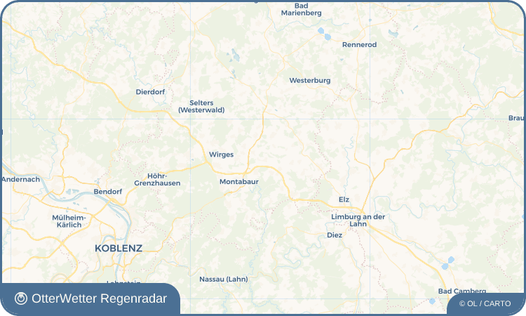 OtterWetter Regenradar-Widget Ruppach-Goldhausen