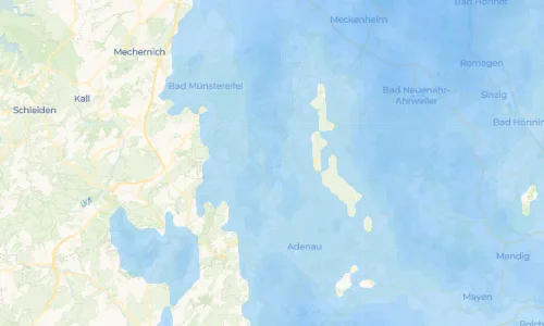 Regenradar Rupperath: aktuelle Niederschläge in Rupperath und Umgebung, Stand 19. Oktober 2026 um 2:35 Uhr