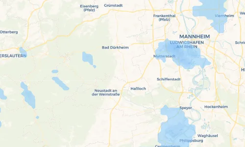 Regenradar Vorschaubild - Aktuelle Niederschläge in Ruppertsberg und Umgebung