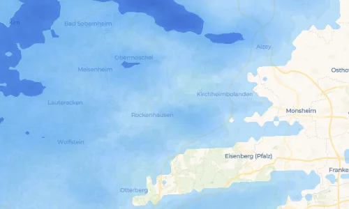 Regenradar Vorschaubild - Aktuelle Niederschläge in Ruppertsecken und Umgebung