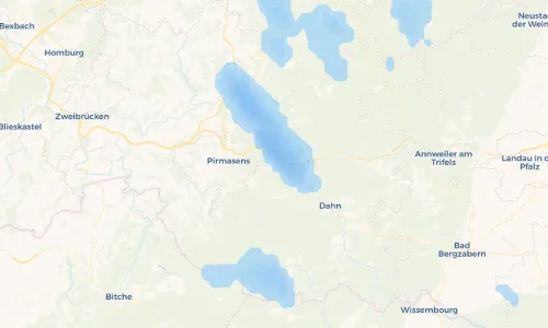 Regenradar Vorschaubild - Aktuelle Niederschläge in Ruppertsweiler und Umgebung