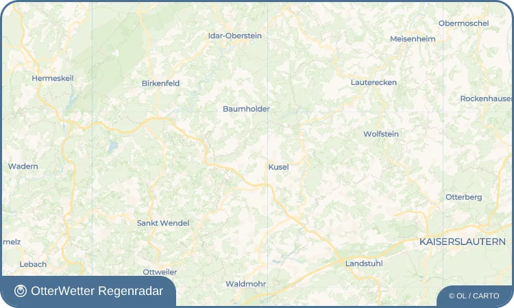 Widget-Vorschau für Ruthweiler Wetter-Widget-Vorschau mit Vorhersagedaten für Ruthweiler
