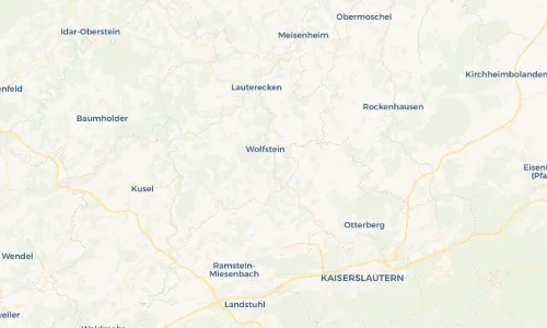 Regenradar Vorschaubild - Aktuelle Niederschläge in Rutsweiler an der Lauter und Umgebung