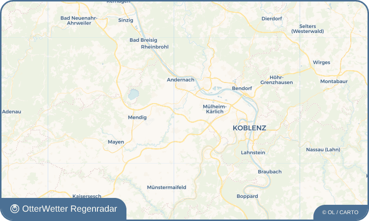 Widget-Vorschau für Saffig Wetter-Widget-Vorschau mit Vorhersagedaten für Saffig