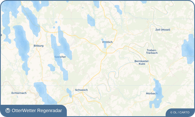 OtterWetter Regenradar-Widget Salmtal