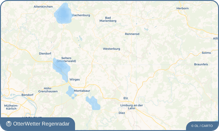 OtterWetter Regenradar-Widget Salz