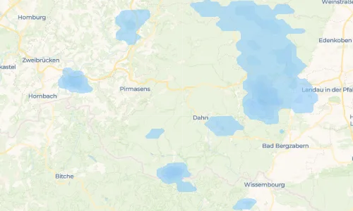 Regenradar Vorschaubild - Aktuelle Niederschläge in Salzwoog und Umgebung