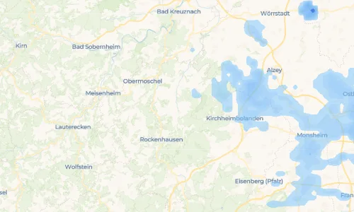 Regenradar Sankt Alban: aktuelle Niederschläge in Sankt Alban und Umgebung, Stand 22. Oktober 2026 um 2:20 Uhr