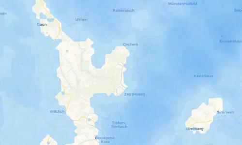 Regenradar Vorschaubild - Aktuelle Niederschläge in Sankt Aldegund und Umgebung