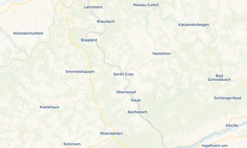 Regenradar Vorschaubild - Aktuelle Niederschläge in Sankt Goar und Umgebung