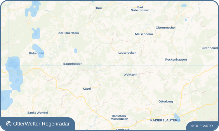 OtterWetter Regenradar-Widget Sankt Julian