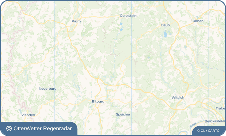 OtterWetter Regenradar-Widget Sankt Thomas