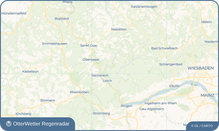 OtterWetter Regenradar-Widget Sauerthal