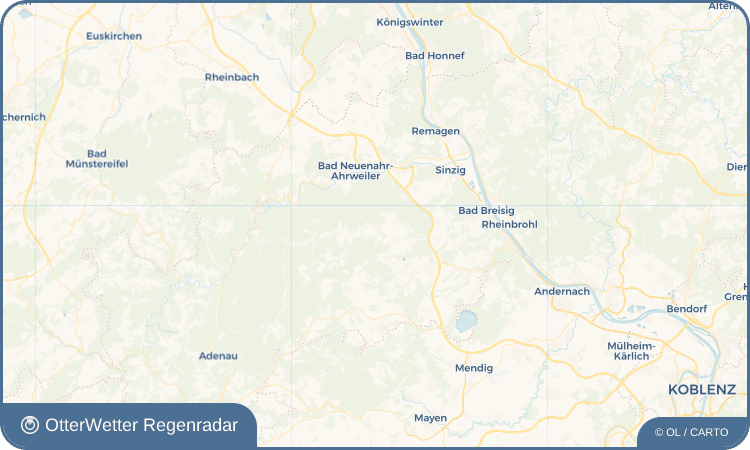 OtterWetter Regenradar-Widget Schalkenbach
