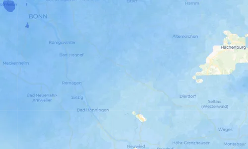 Regenradar Vorschaubild - Aktuelle Niederschläge in Scharenberg und Umgebung