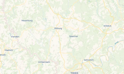Regenradar Vorschaubild - Aktuelle Niederschläge in Scharfbillig und Umgebung