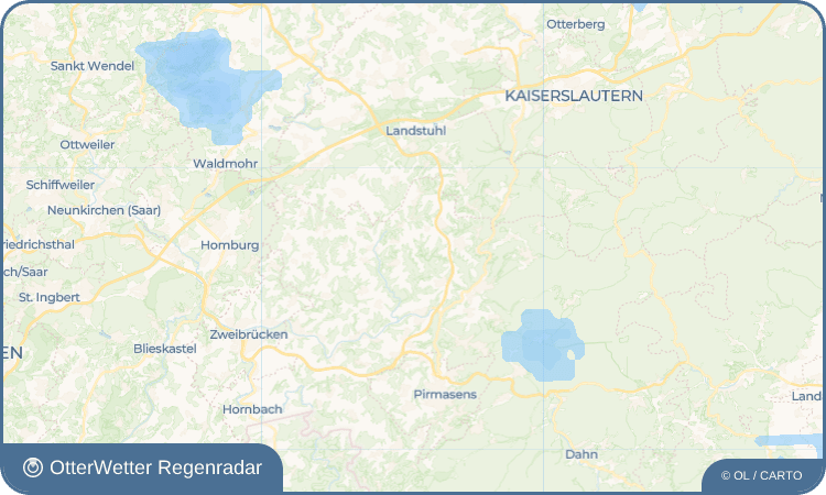 OtterWetter Regenradar-Widget Schauerberg