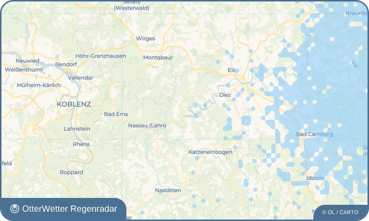 Widget-Vorschau für Scheidt Wetter-Widget-Vorschau mit Vorhersagedaten für Scheidt