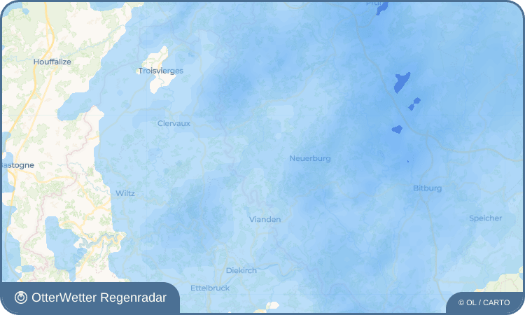 OtterWetter Regenradar-Widget Scheitenkorb