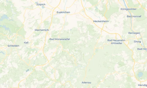 Regenradar Vorschaubild - Aktuelle Niederschläge in Scheuerheck und Umgebung